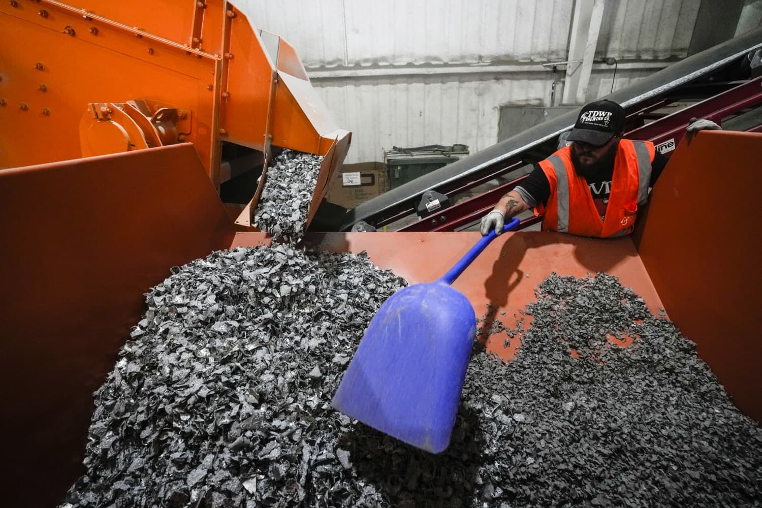  A professional waste disposal truck in the Sonoran Desert, ensuring clean and eco-friendly waste management services.